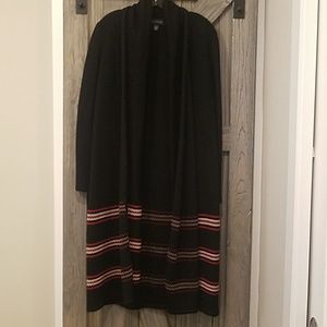 ST JOHN Boucle knit long cardigan